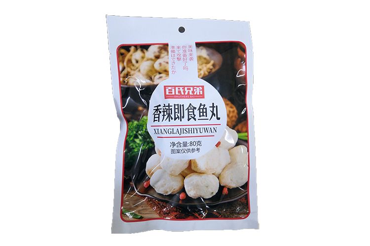 BAISHIXIONGDI HOT SPICY FISHBALL 80G